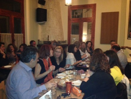 Κοπή πρωτοχρονιάτικης πίτας 2014